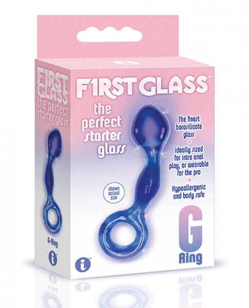 First Glass G-Ring Anal & Pussy Stimulator Plug second