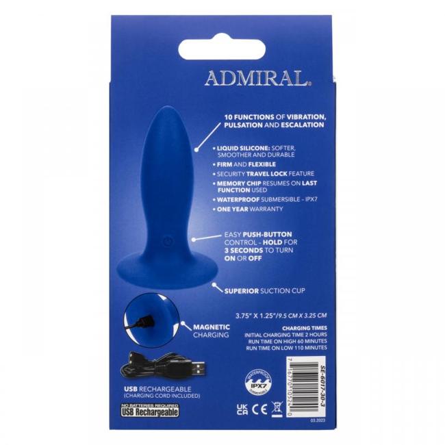 Admiral Liquid Silicone Vibrating Torpedo  image 3