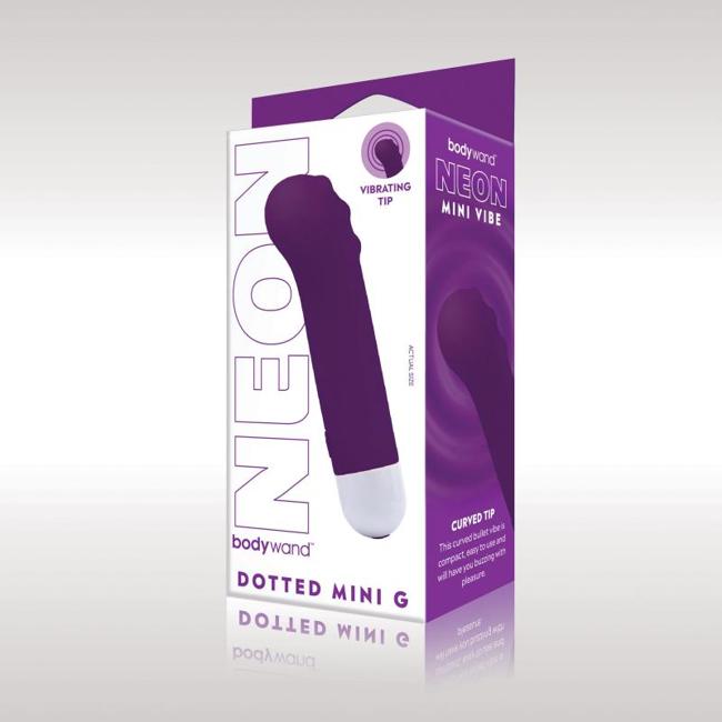Bodywand Dotted Mini G Neon Purple (Net)  image 2
