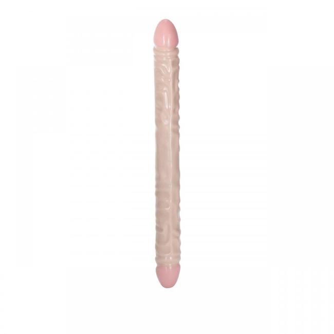 Ivory Duo 18In Veined Double Dong  image 2