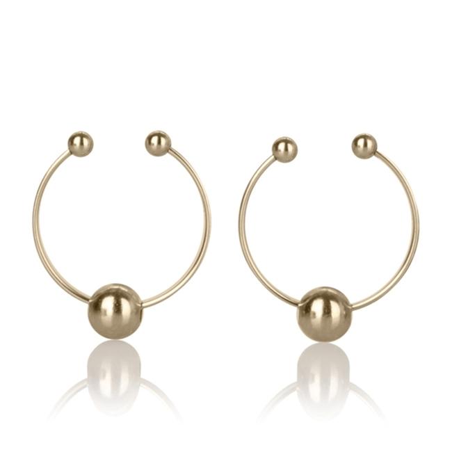 Nipple Play Nipple Ring-Gold  image 1
