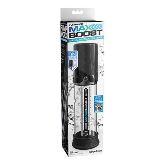Pump Worx Max Boost Black/ Clear  image 1