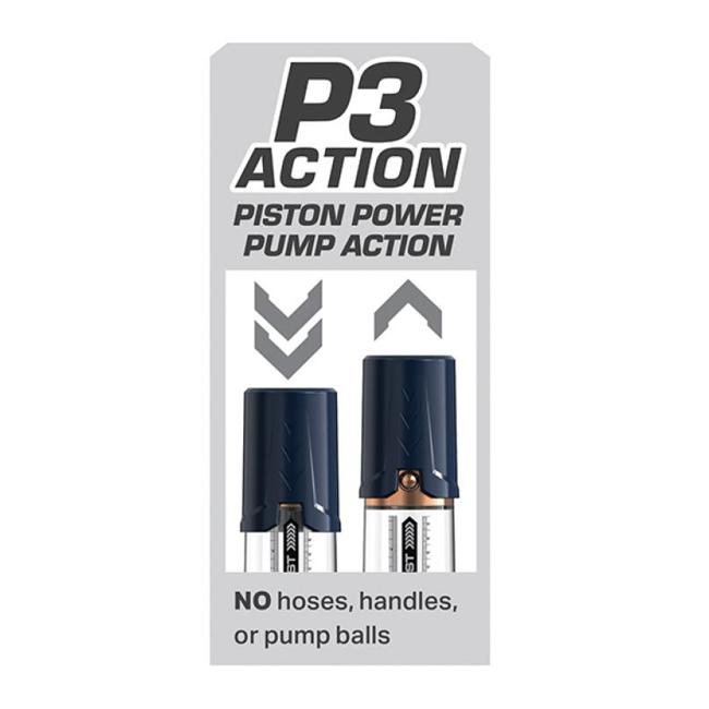 Pump Worx Max Boost Blue/ Clear  image 4