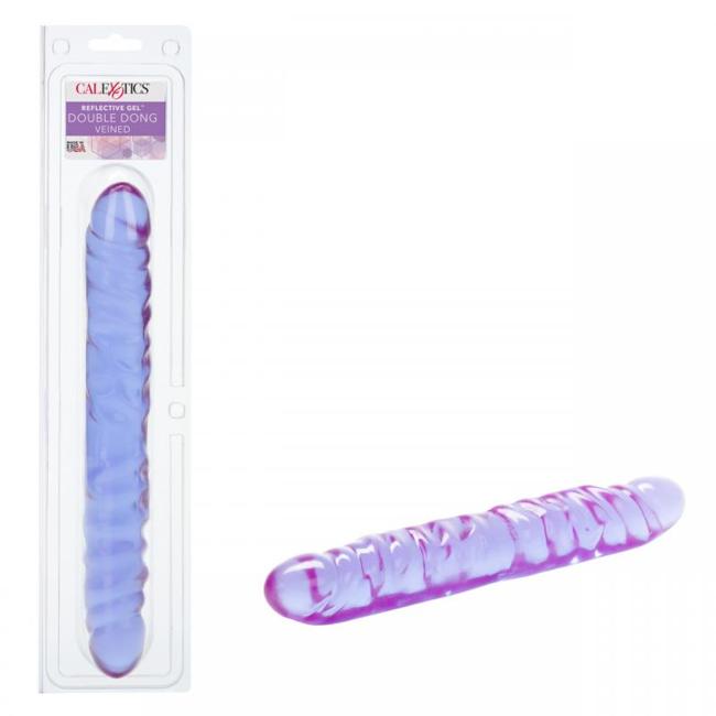 Reflective Gel Veined Double Dong 12In  image 1