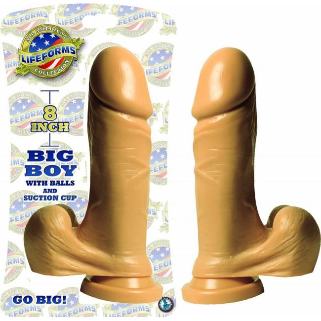 (Wd)Lifeforms-8In Big Boy W/Ba And Suction Flesh  image 2